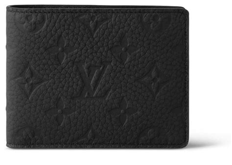 louis vuitton multiple wallet taurillon leather noir|Multiple Wallet Monogram Taurillon Leather .